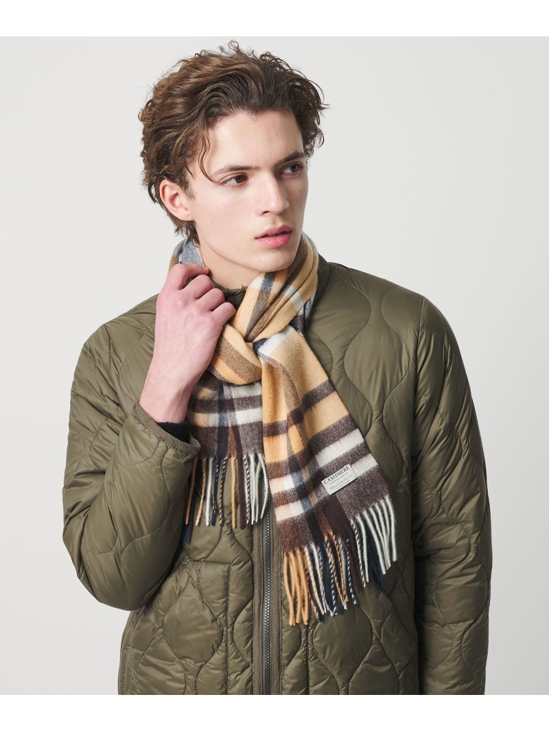 【SALE／40%OFF】カシミール 読み合わせる 消音装置 BEAUTY\u0026YOUTH UNITED ARROWS ユナイテッドアローズ 逃げ道 流行り物雑貨 マフラー・ストール・ネックウォーマー 緑であること【RBA_E】【貨物輸送無料】[ Fashion]