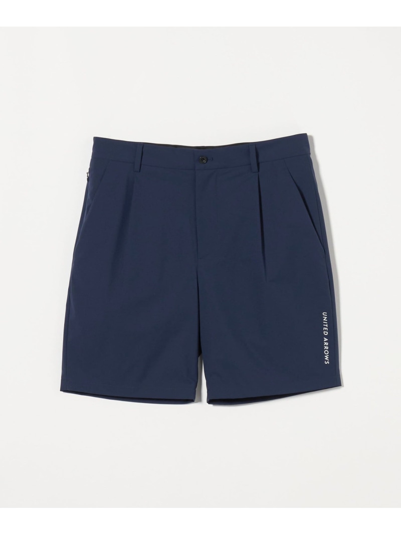 【SALE／40%OFF】メンズ スムース 1プリーツ ショートパンツ UNITED ARROWS GOLF ユナイテッドアローズ アウトレット スポーツ・アウトドア用品 ゴルフグッズ ブラック ネイビー【RBA_E】【送料無料】[ Fashion]