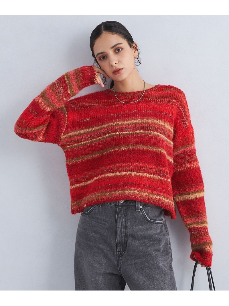 楽天市場】【SALE／50%OFF】＜6(ROKU)＞マルチカラーラメ クルーネック