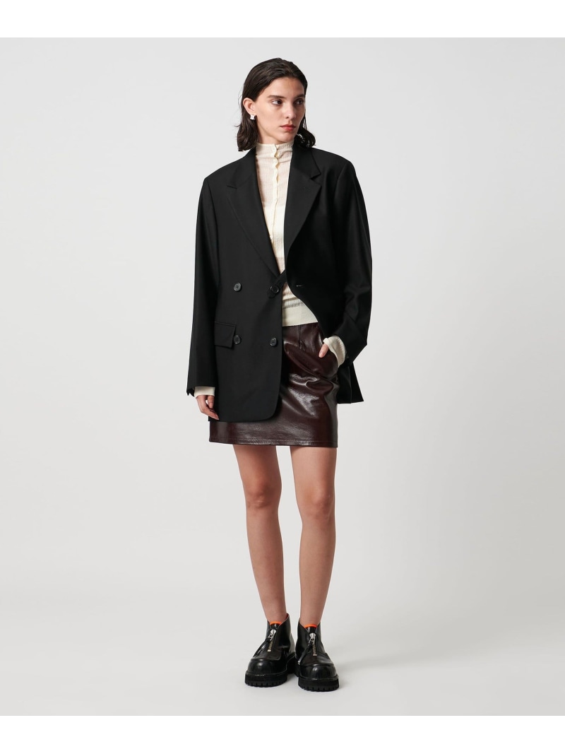 【SALE／40%OFF】＜H＞TW ツイル ボクシージャケット BEAUTY\u0026YOUTH UNITED ARROWS ユナイテッドアローズ 降車口 ジャケット・アウター テーラードジャケット・ブレザー 黒いこと【RBA_E】【貨物輸送無料】[ Fashion]