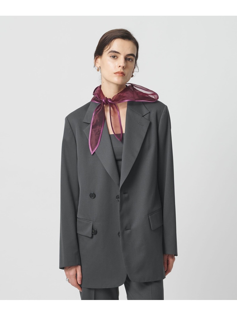 【SALE／40%OFF】＜H＞TWN ツイル ボクシージャケット BEAUTY\u0026YOUTH UNITED ARROWS ユナイテッドアローズ 逃げ道 ジャケット・アウター テーラードジャケット・ブレザー 薄墨色【RBA_E】【貨物輸送無料】[ Fashion]