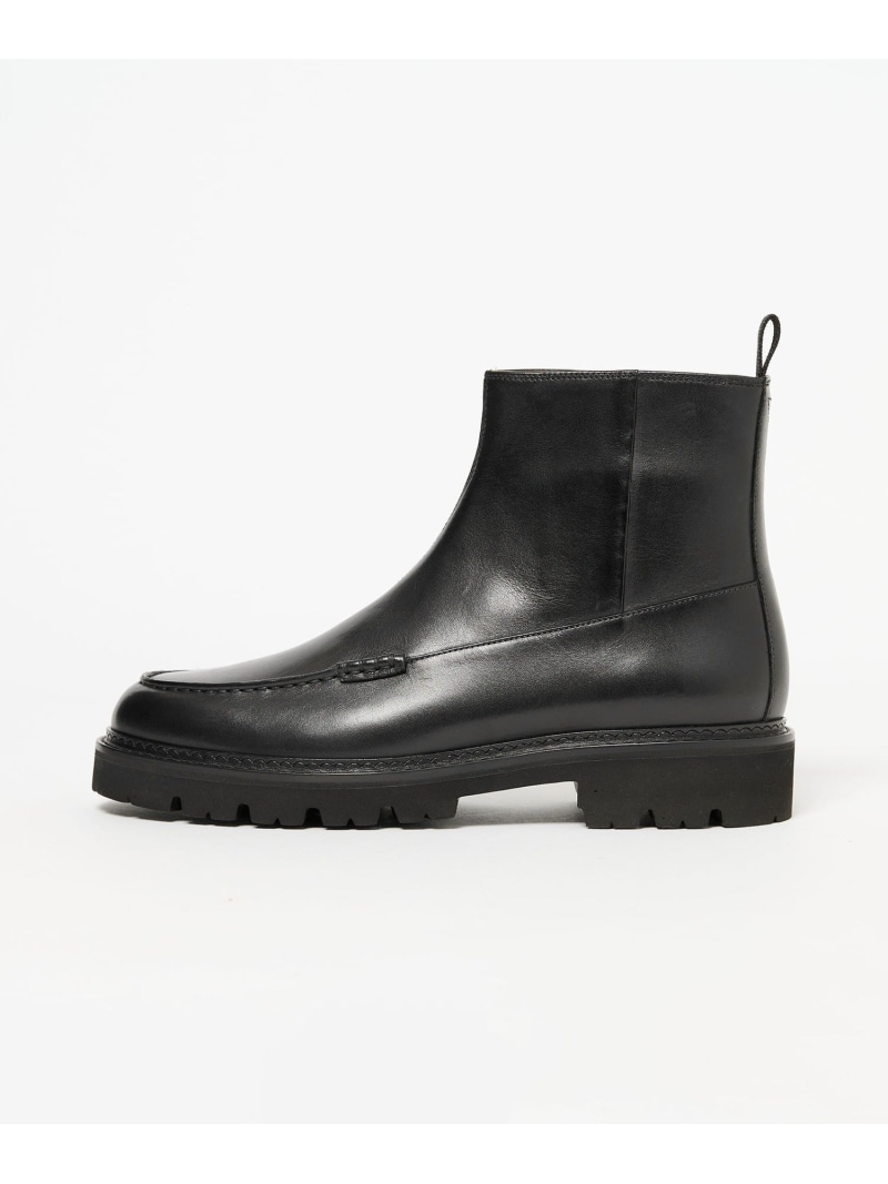 【SALE／40%OFF】モカシン ファスナー ブーツ BEAUTY\u0026YOUTH UNITED ARROWS ユナイテッドアローズ 降車口 シューズ・靴 ブーツ 黒いこと【RBA_E】【貨物輸送無料】[ Fashion]