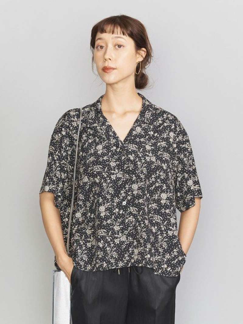 Sale 40 Off By リバティプリントオープンカラーショートスリーブシャツ Beauty Youth United Arrows ユナイテッドアローズ アウトレット シャツ ブラウス 半袖シャツ ブラウン ブラック Rba E 送料無料 Rakuten Fashion Butlerchimneys Com