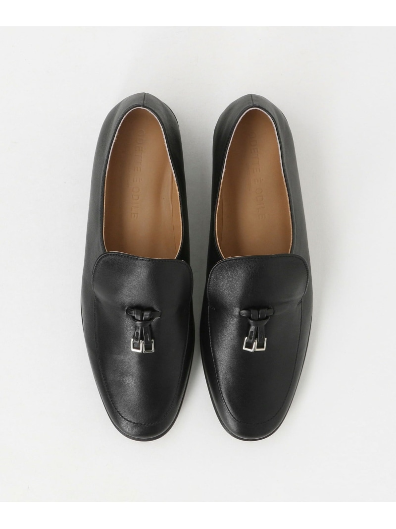 【SALE／40%OFF】メタルタッセルディープモカフラット20↑ ODETTE E ODILE ユナイテッドアローズ 逃げ口 シューズ・靴 置き目毛革 黒いこと ベージュ【RBA_E】【貨物輸送無料】[ Fashion]