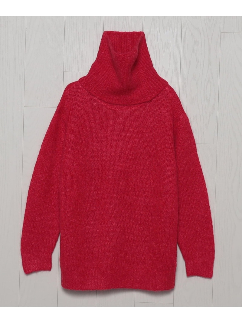 【SALE／50%OFF】＜H＞ウールモヘヤ スヌード ニットワンピース BEAUTY&YOUTH UNITED ARROWS ユナイテッドアローズ アウトレット ワンピース・ドレス ワンピース レッド グレー【RBA_E】【送料無料】[ Fashion]｜UNITED ARROWS LTD. OUTLET