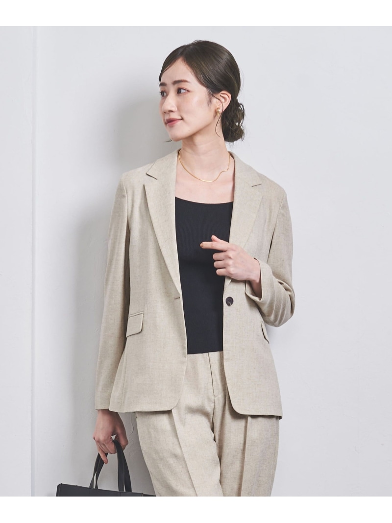 楽天市場】【SALE／50%OFF】リネンライク ダブル ジャケット