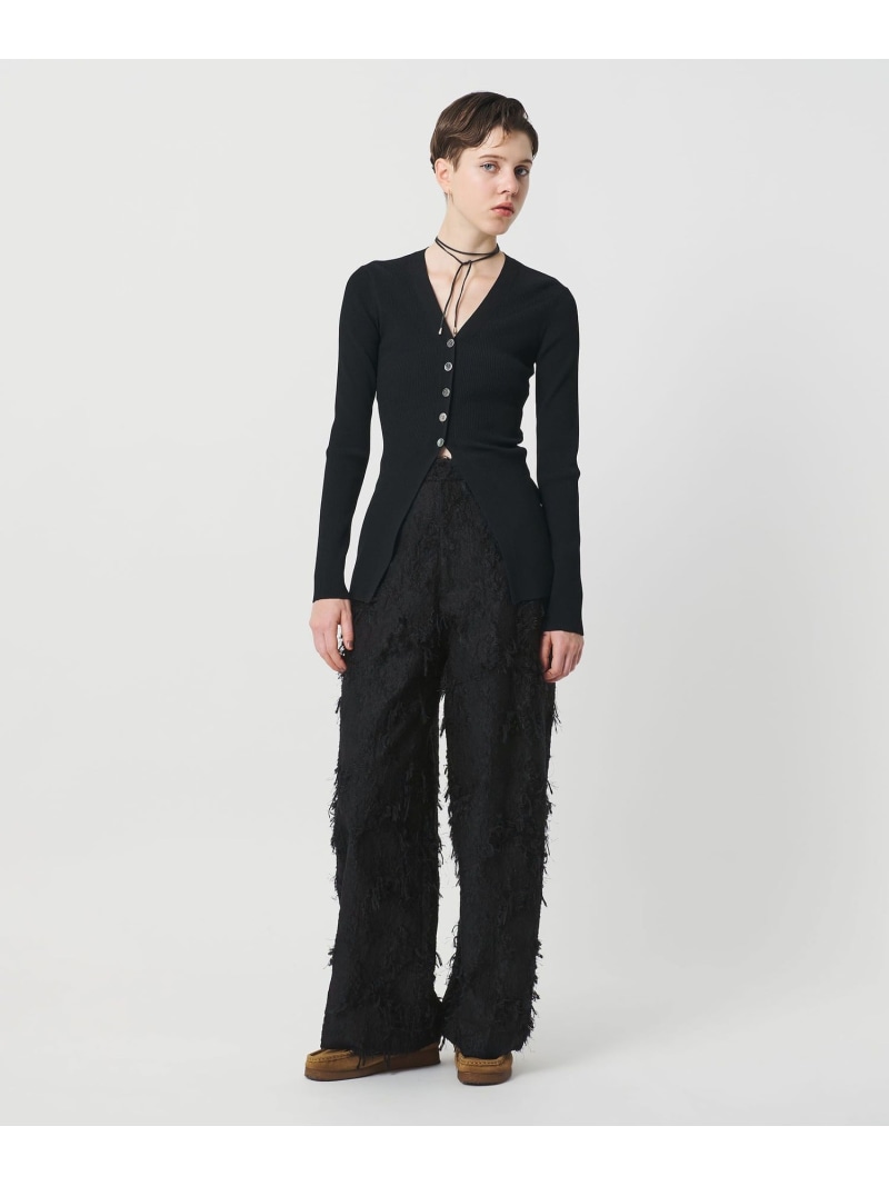 【SALE／60%OFF】＜H＞ジャカード ワイドパンツ BEAUTY&YOUTH UNITED ARROWS ユナイテッドアローズ アウトレット パンツ その他のパンツ ホワイト ブラック【RBA_E】【送料無料】[ Fashion]｜UNITED ARROWS LTD. OUTLET