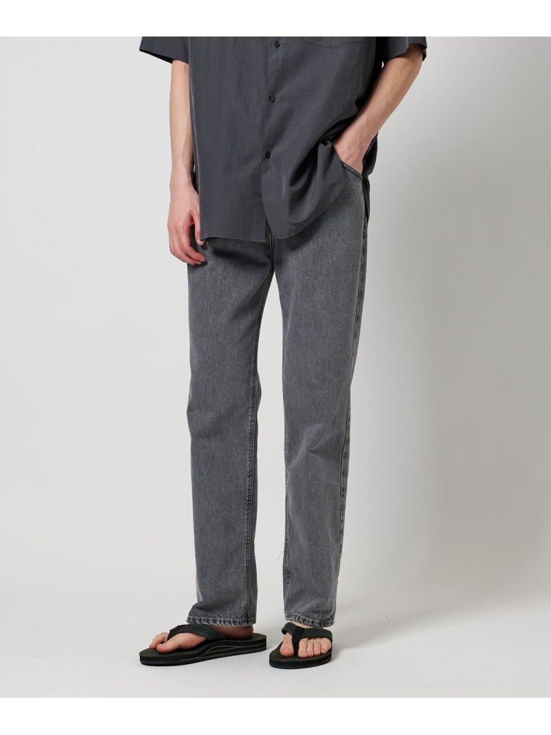 【SALE／60%OFF】ロデオストレート ブラック デニムパンツ UNITED ARROWS ユナイテッドアローズ アウトレット パンツ ジーンズ・デニムパンツ グレー【RBA_E】【送料無料】[ Fashion]