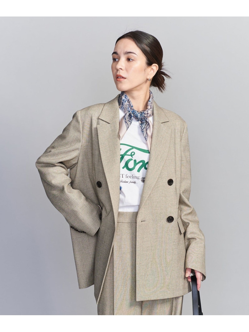 楽天市場】【SALE／50%OFF】チェック ダブルジャケット BEAUTY&YOUTH