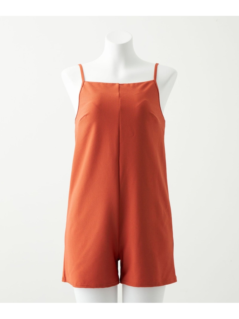 【SALE／50%OFF】サッカーオールインワン スイムウェア / 水着 UNITED ARROWS green label relaxing ユナイテッドアローズ アウトレット 水着・スイムグッズ 水着 ブラック【RBA_E】【送料無料】[ Fashion]