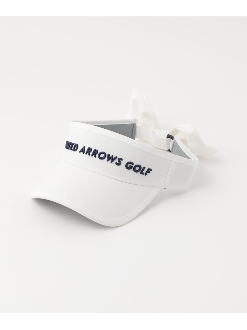 【楽天市場】【SALE／40%OFF】ウィメンズ リボン サンバイザー UNITED ARROWS GOLF ユナイテッドアローズ