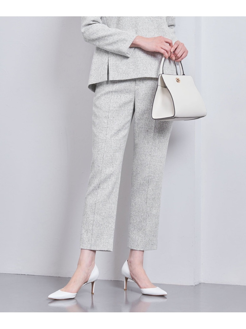 楽天市場】【SALE／80%OFF】ミックスツイード スリム パンツ