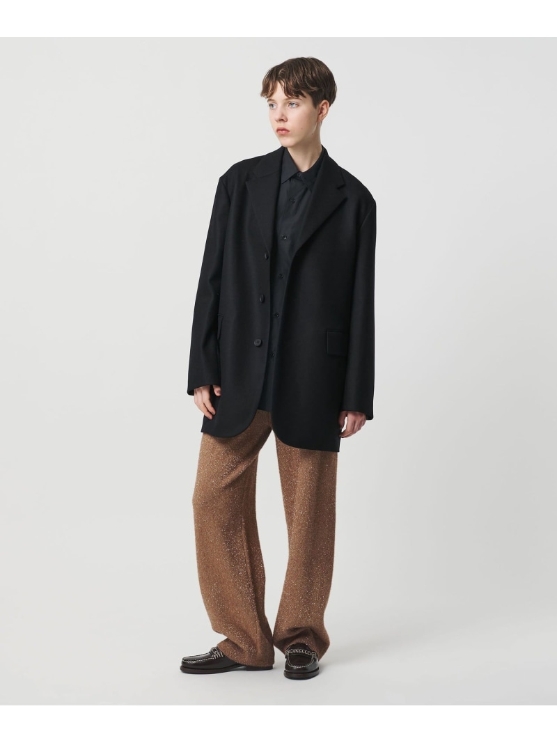 【SALE／50%OFF】＜H＞ウールメルトン ジャケットコート BEAUTY&YOUTH UNITED ARROWS ユナイテッドアローズ アウトレット ジャケット・アウター テーラードジャケット・ブレザー グレー ブラック【RBA_E】【送料無料】[ Fashion]｜UNITED ARROWS LTD. OUTLET