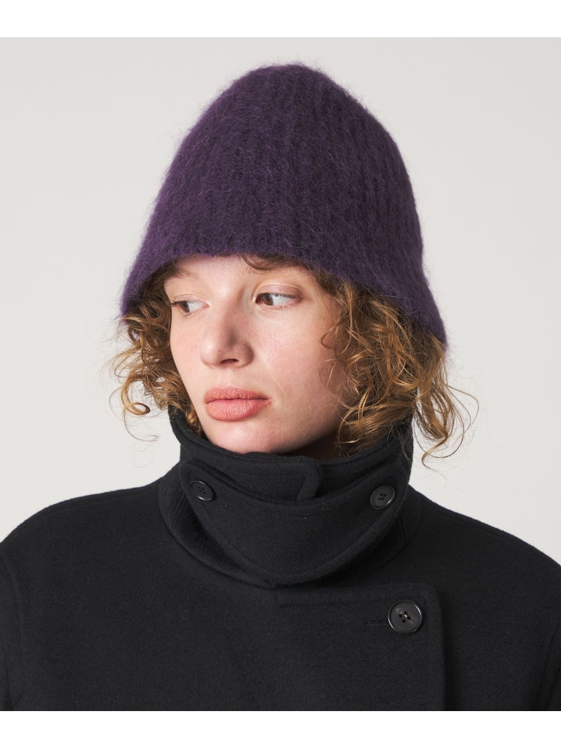 【SALE／30%OFF】＜Steven Alan＞モヘヤ ミックス ハット Steven Alan ユナイテッドアローズ アウトレット 帽子 ニット帽・ビーニー パープル ホワイト【RBA_E】【送料無料】[ Fashion]｜UNITED ARROWS LTD. OUTLET