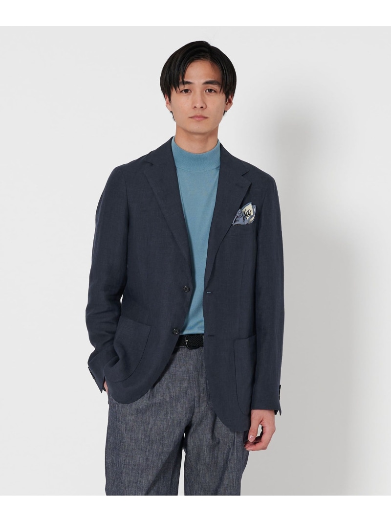 【SALE／50%OFF】LIBECO シングル 2ボタン テーラードジャケット UNITED ARROWS ユナイテッドアローズ アウトレット ジャケット・アウター テーラードジャケット・ブレザー ベージュ ネイビー ブラック【RBA_E】【送料無料】[ Fashion]