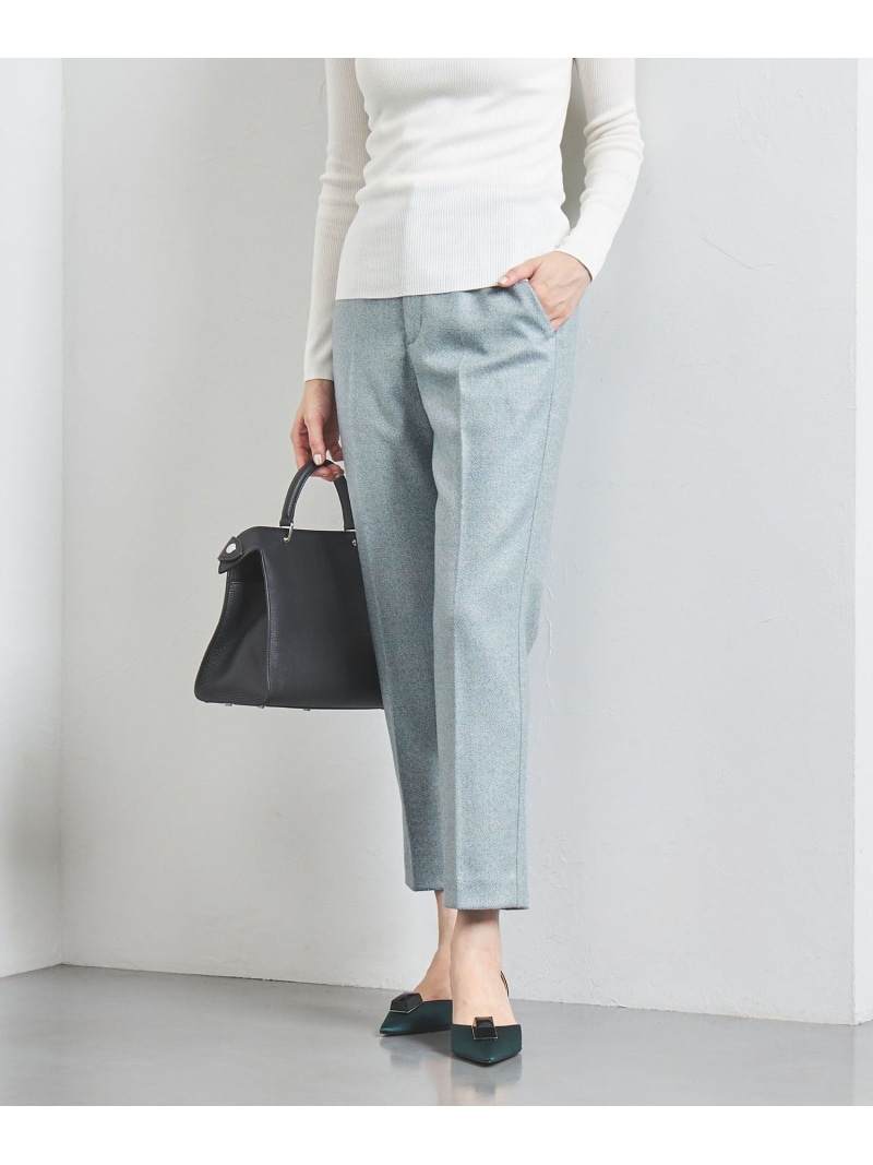 楽天市場】【SALE／80%OFF】ミックスツイード スリム パンツ