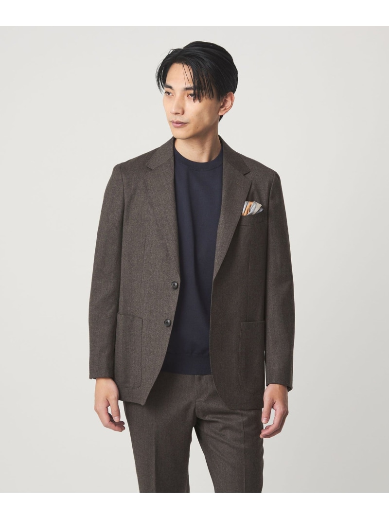 【SALE／40%OFF】GLR CLOTH フランネル無地 2B RG 上衣 -伸ばすこと- UNITED ARROWS green label relaxing ユナイテッドアローズ 逃げ道 ジャケット・アウター テーラードジャケット・ブレザー 米国海軍【RBA_E】【貨物輸送無料】[ Fashion]