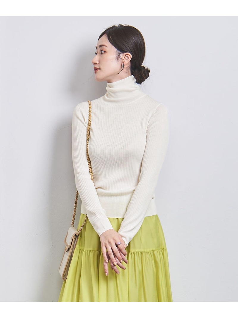 【楽天市場】【SALE/50%OFF】リブ タートルネック ニット UNITED ARROWS ユナイテッドアローズ アウトレット トップス ...