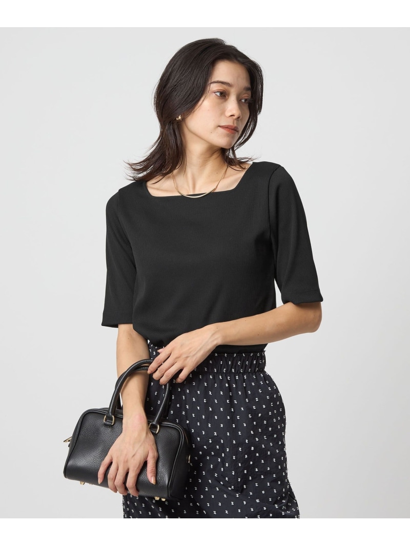 【楽天市場】【SALE／30%OFF】ニットライク スクエアネック カットソー UNITED ARROWS green label ...