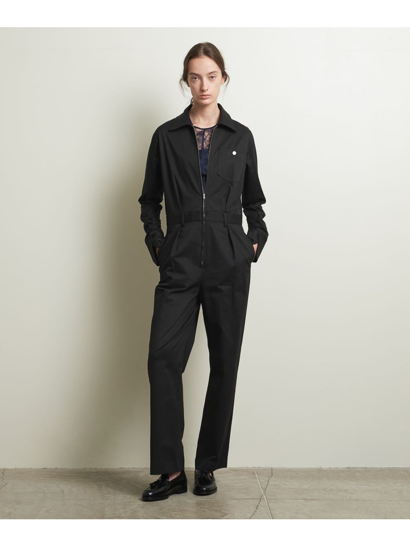 スタンドアウトカラーオールインパンツ ブラック スタンドアウトカラーオールインパンツ ブラック