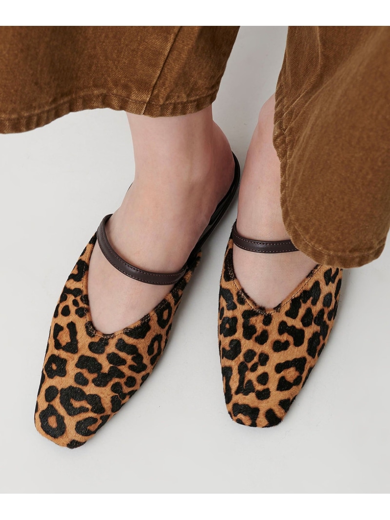 髪の毛*なめし革 二人組 平ったいシューズ BEAUTY\u0026YOUTH UNITED ARROWS ユナイテッドアローズ 逃げ口 シューズ・靴 バレーシューズ 赤銅色 黒いこと【貨物輸送無料】[ Fashion]