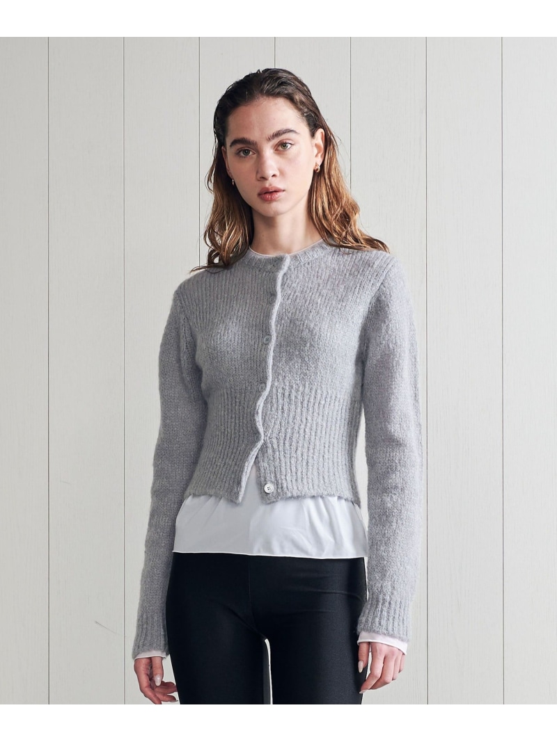 楽天市場】【SALE／80%OFF】＜H＞RIB SHORT CARDIGAN/カーディガン