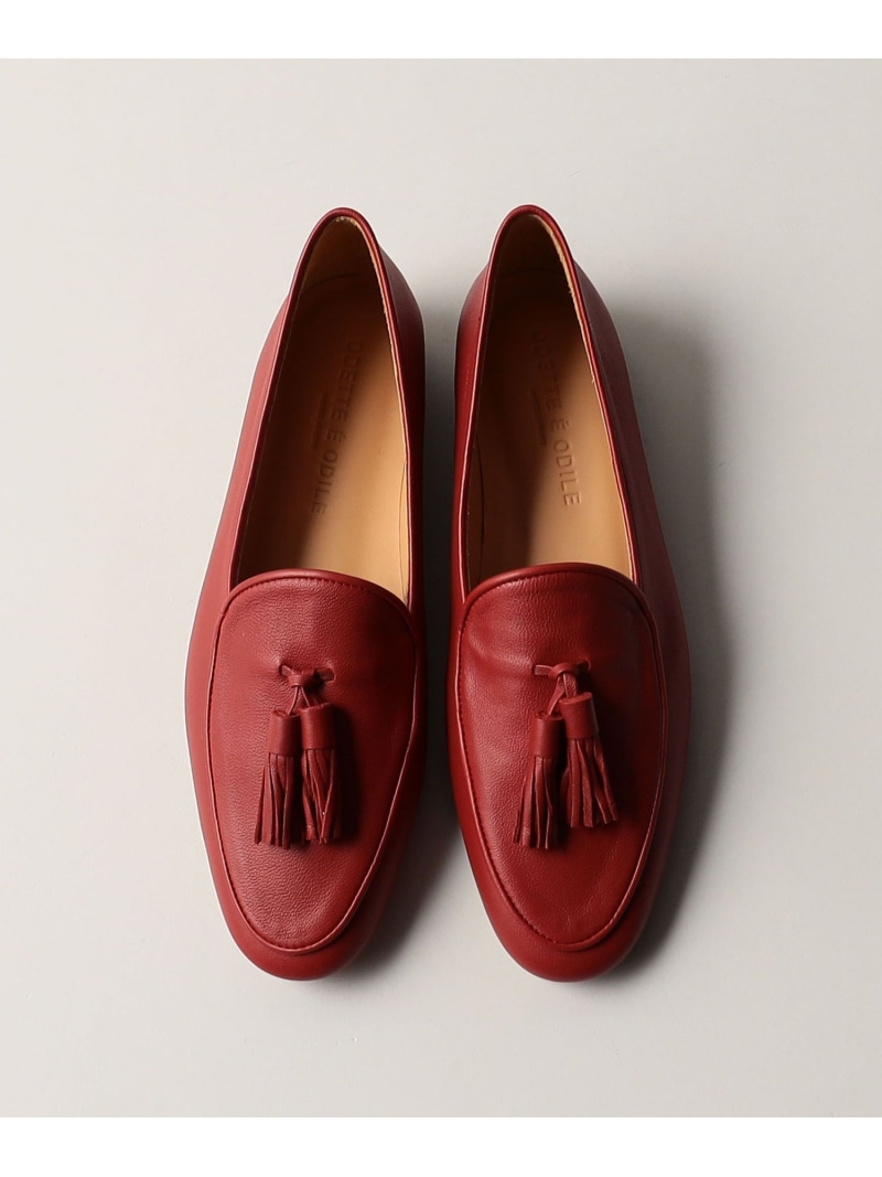 ODETTE E ODILE ユナイテッドアローズ　タッセルコンビローファー美品 pp8652-08_1.jpg