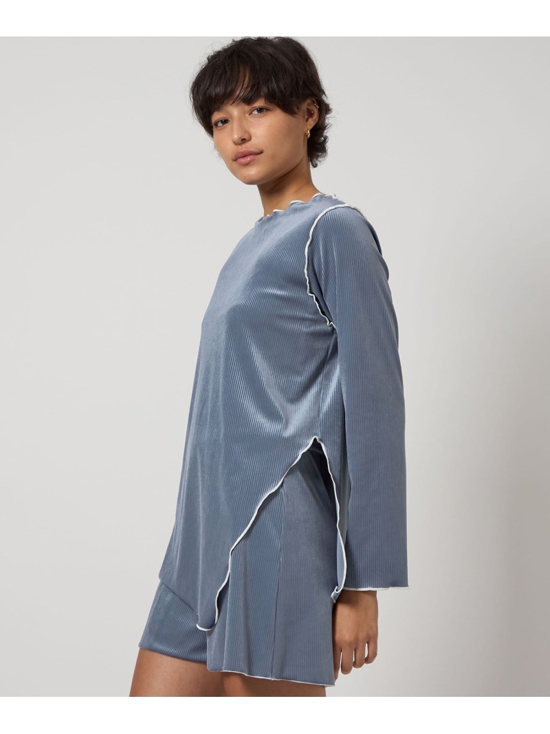 【SALE／50%OFF】＜Lepidos＞ベロア ラッシュガード BEAUTY&YOUTH UNITED ARROWS ユナイテッドアローズ アウトレット 水着・スイムグッズ 水着【RBA_E】【送料無料】[ Fashion]