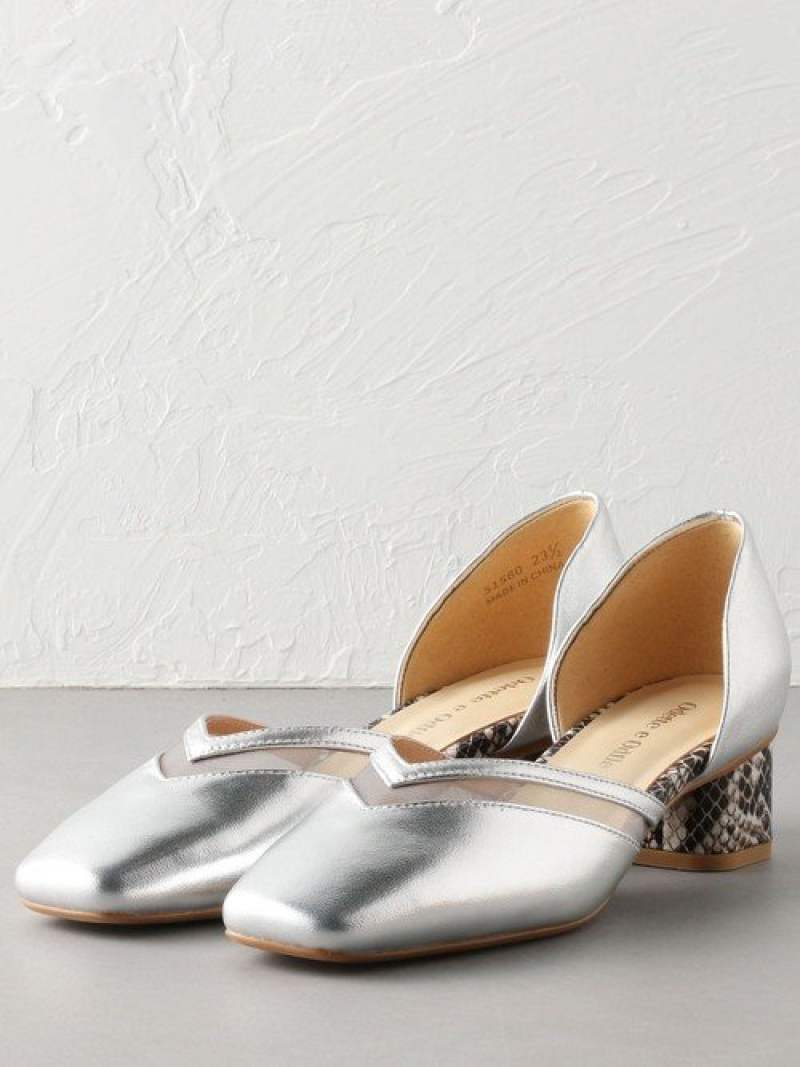 Sale 62 Off Ofc スクエアセパレート パンプス40 Odette E Odile ユナイテッドアローズ アウトレット シューズ パンプス シルバー ホワイト ベージュ Rba E 送料無料 Rakuten Fashion septicin Com