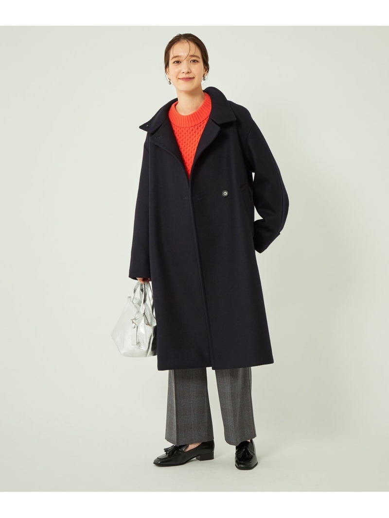 【楽天市場】【SALE／80%OFF】[size SHORT/TALLあり]＜SPINTOシリーズ＞メルトン スタンドカラー コート ...