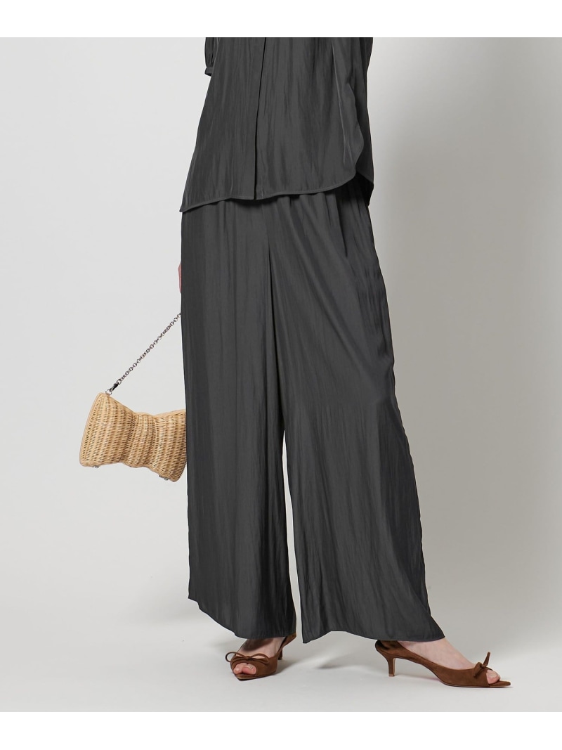 【SALE／30%OFF】Spiree K/S イージーパンツ UNITED ARROWS ユナイテッドアローズ アウトレット パンツ その他のパンツ ブラック グレー【RBA_E】【送料無料】[ Fashion]