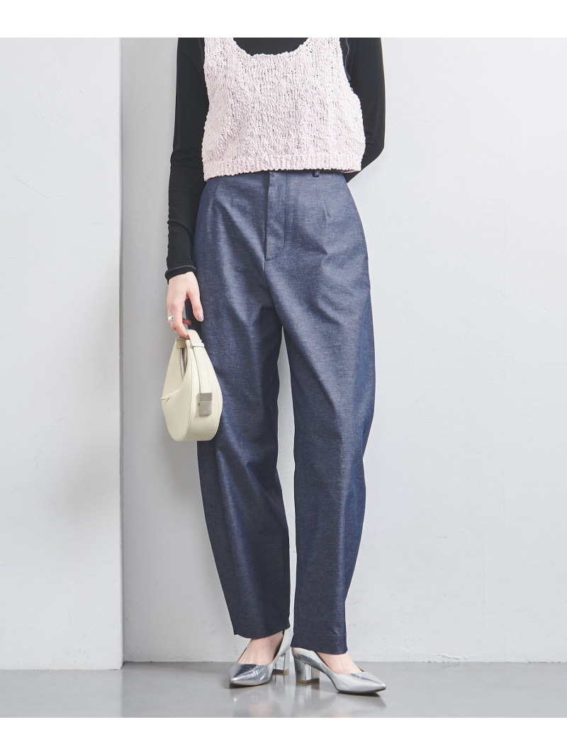 【SALE／60%OFF】デニムライク バレル ズボン下 UNITED ARROWS ユナイテッドアローズ 逃げ口 ズボン下 余分の物のズボン下 黒いこと 米国海軍【RBA_E】【貨物輸送無料】[ Fashion]