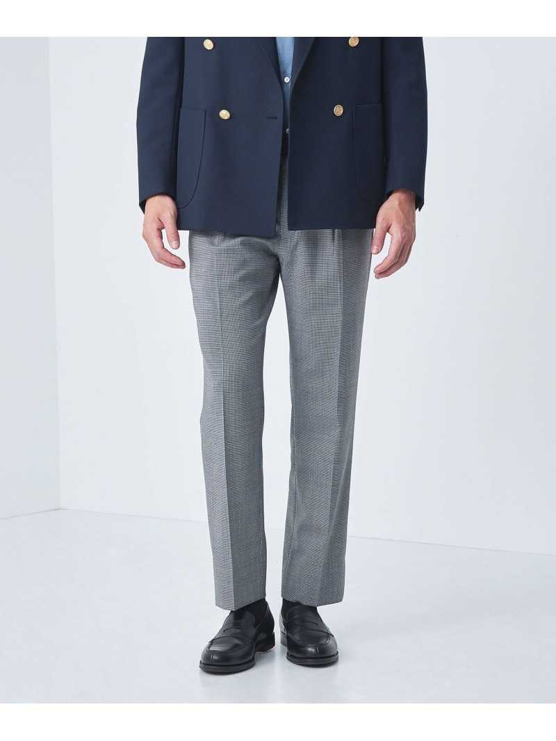 【SALE／50%OFF】TWPU メランジ トロピカル 1P スラックス -ウォッシャブル・ストレッチ・防シワ- UNITED ARROWS green label relaxing ユナイテッドアローズ アウトレット パンツ スラックス・ドレスパンツ グレー【RBA_E】【送料無料】[ Fashion]