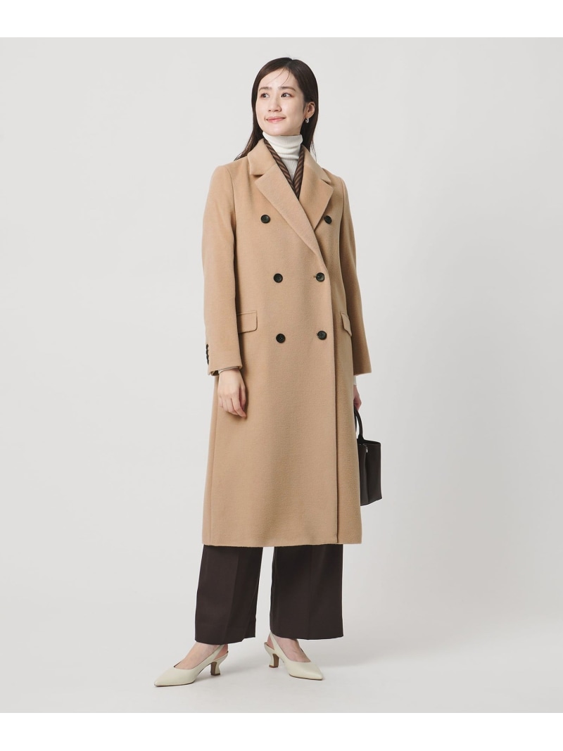 【SALE／30%OFF】6B テーラードコート UNITED ARROWS ユナイテッドアローズ 降車口 ジャケット・アウター チェスターコート ベージュ 米国海軍【RBA_E】【貨物輸送無料】[ Fashion]