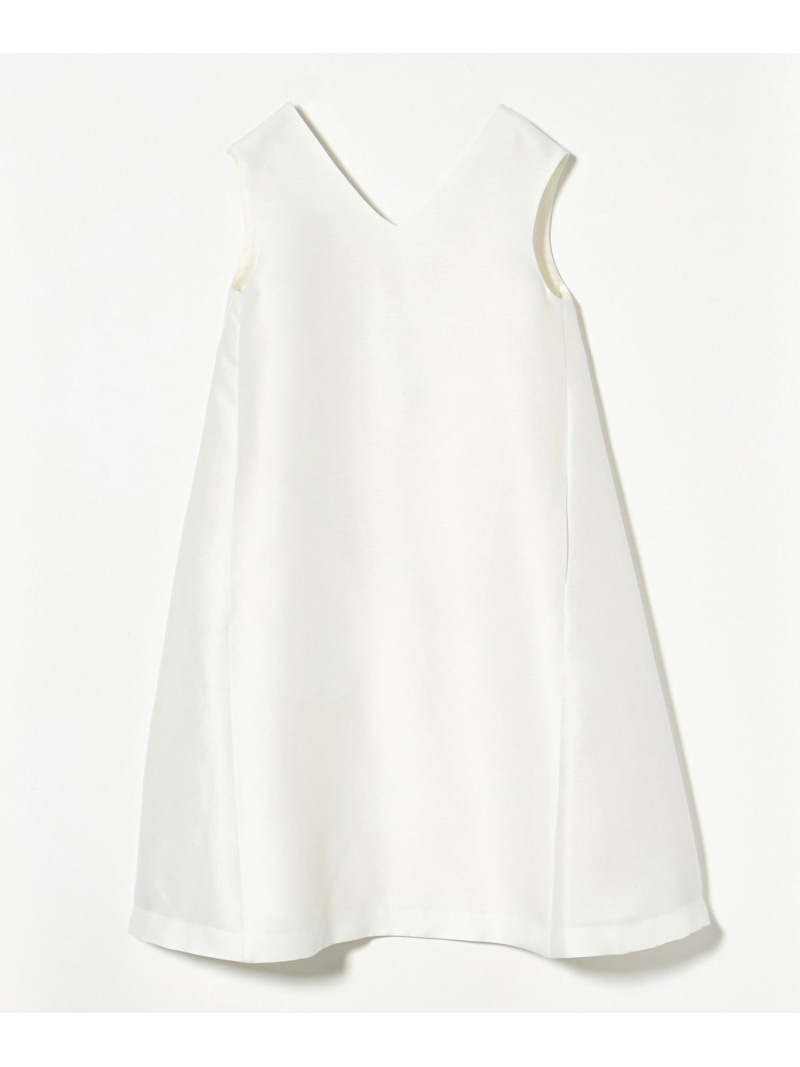 【SALE／40%OFF】【別注】＜FLICKA＞Aライン ノースリーブドレス UNITED ARROWS ユナイテッドアローズ アウトレット ワンピース・ドレス ドレス ホワイト【RBA_E】【送料無料】[ Fashion]