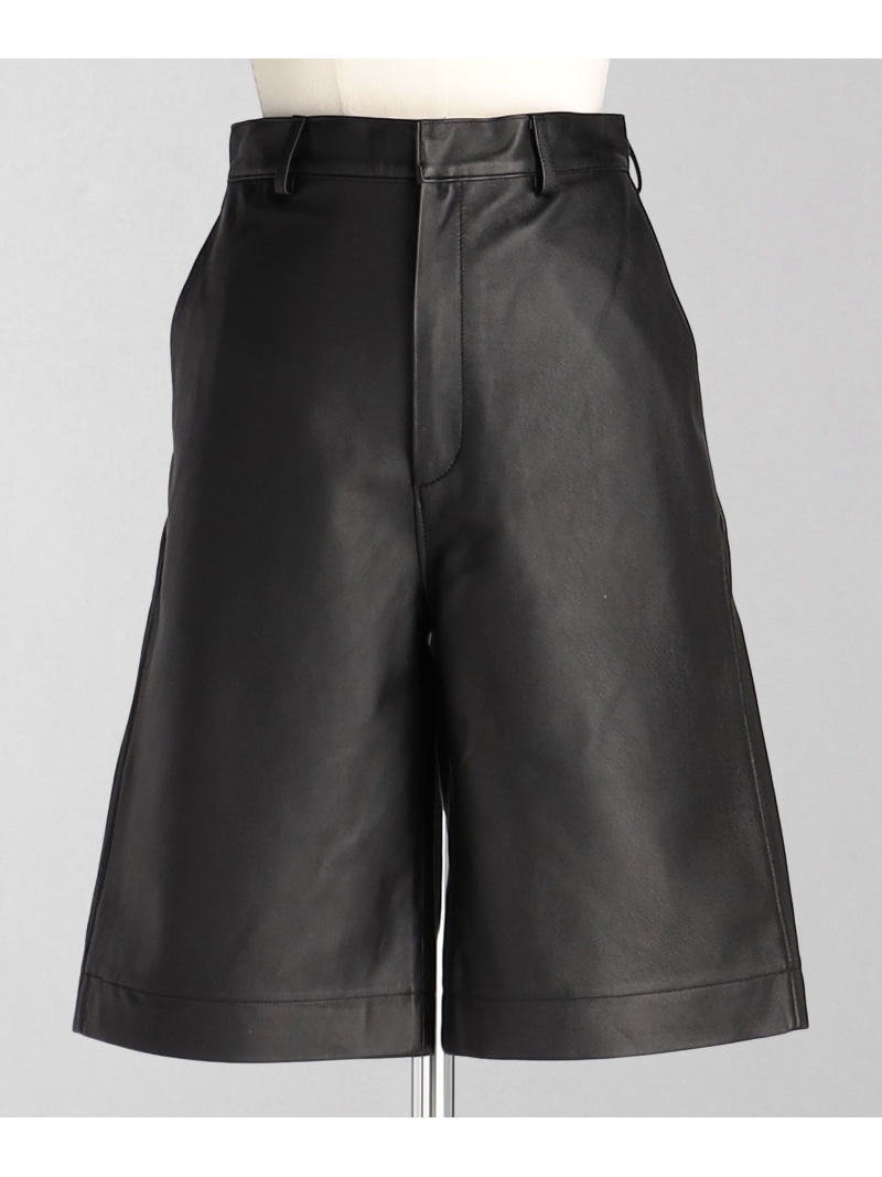 【SALE／70%OFF】＜LOEFF＞ラムレザー キュロット LOEFF ユナイテッドアローズ アウトレット パンツ キュロット ブラック【RBA_E】【送料無料】[ Fashion]｜UNITED ARROWS LTD. OUTLET