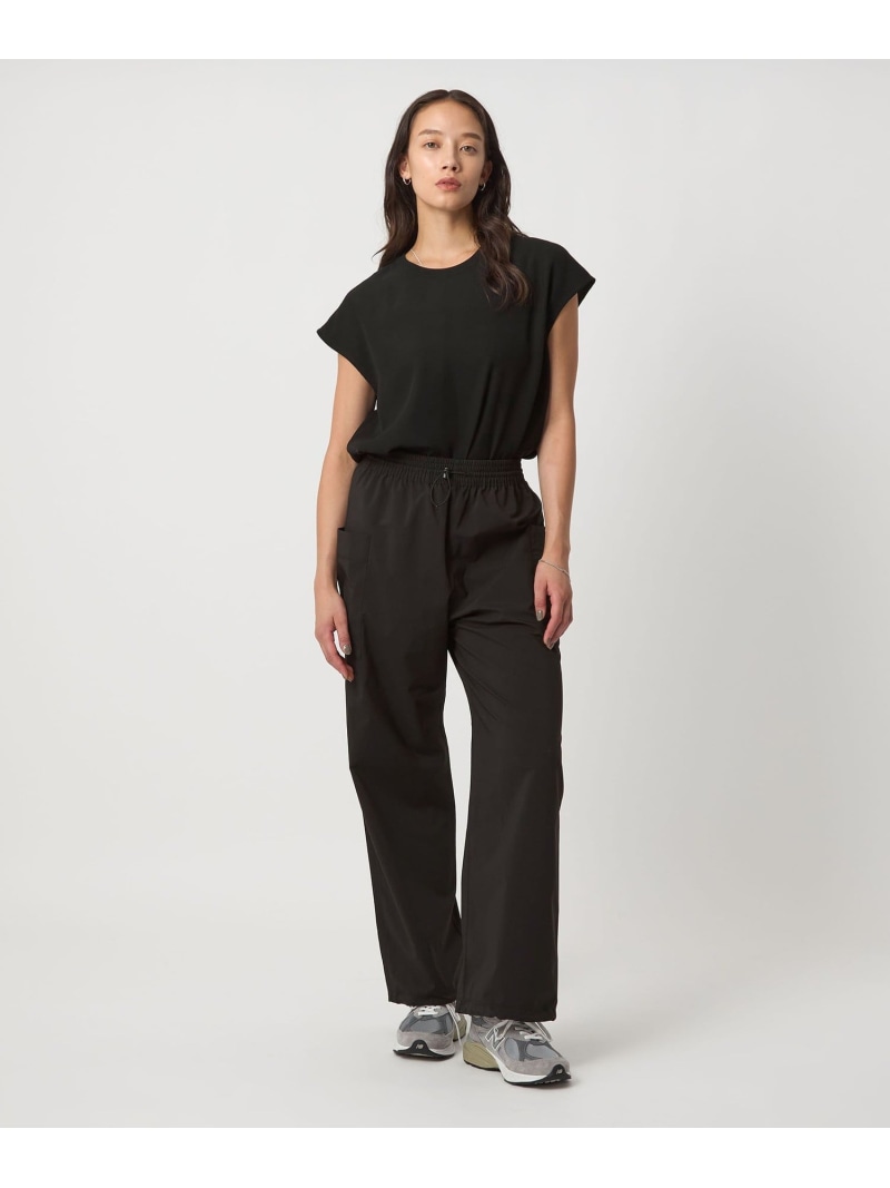 【SALE／60%OFF】＜D.O UNITED ARROWS BY DAISUKE OBANA for WOMEN＞LT/DC UTLTY PANTS/パンツ UNITED ARROWS & SONS ユナイテッドアローズ アウトレット パンツ その他のパンツ グレー ブラック【RBA_E】【送料無料】[ Fashion]