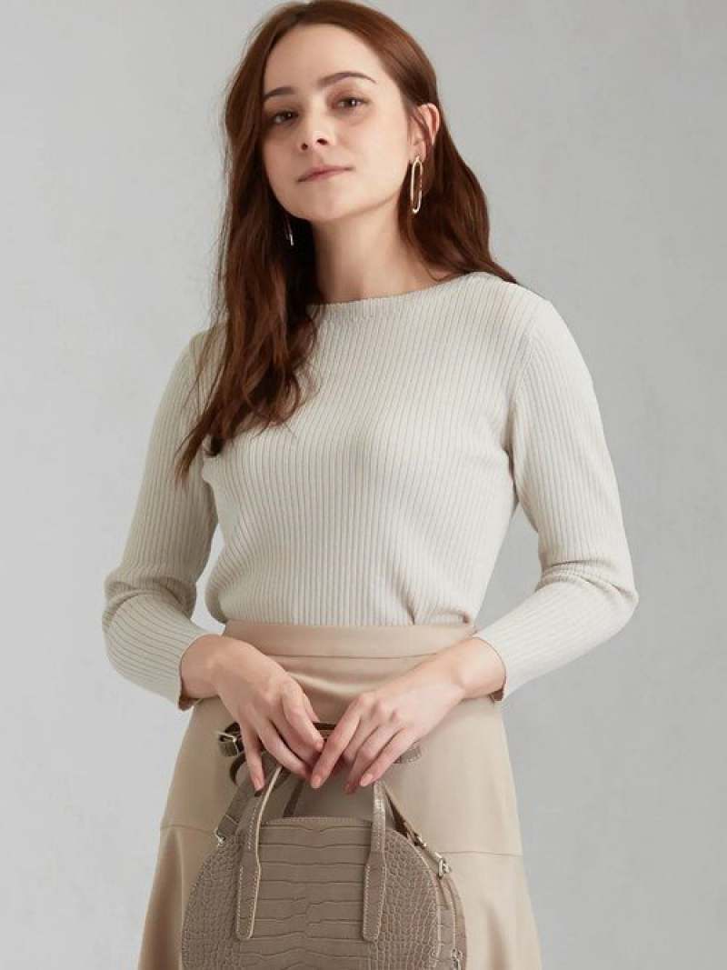 【楽天市場】【SALE／81%OFF】[手洗い可能] D HR/N リブ ボートネック ニット UNITED ARROWS green ...