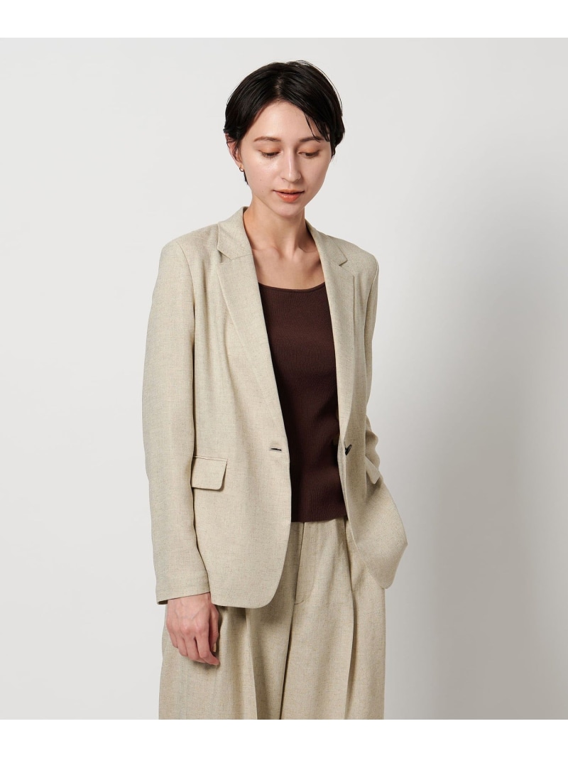【SALE／40%OFF】Spiree IAS テーラード 上衣 -当たること冷感・UVカット・ストレッチ・ウォッシャブル- UNITED ARROWS ユナイテッドアローズ 逃げ口 ジャケット・アウター テーラードジャケット・ブレザー 白いこと 米国海軍【RBA_E】【貨物輸送無料】[ Fashion]