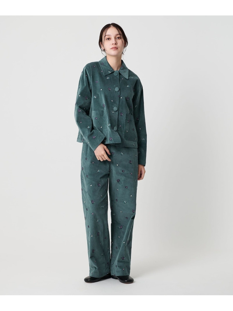 【SALE／30%OFF】エンブロイダリー イージーパンツ BEAUTY&YOUTH UNITED ARROWS ユナイテッドアローズ アウトレット パンツ その他のパンツ ブラック【RBA_E】【送料無料】[ Fashion]｜UNITED ARROWS LTD. OUTLET
