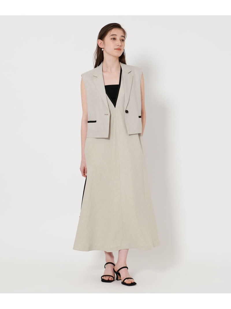 【SALE／60%OFF】ECLISSE ワンピース UNITED ARROWS ユナイテッドアローズ アウトレット ワンピース・ドレス ワンピース ホワイト【RBA_E】【送料無料】[ Fashion]