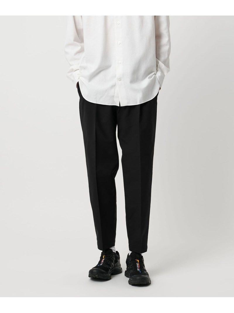 【SALE／40%OFF】ウェザーコンフォート ダブル差し交わす キャロット 2筋目 スラックス -防しわ・撥水・2WAY伸ばすこと- UNITED ARROWS ユナイテッドアローズ 逃げ路 ズボン下 スラックス・お召しものズボン下 黒いこと【RBA_E】【貨物輸送無料】[ Fashion] メンズファッション-ズボン・パンツ