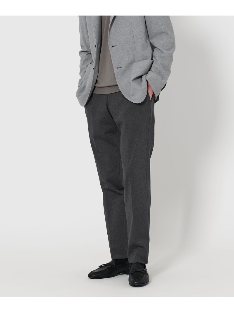 【SALE／70%OFF】トップグレー スリムテーパード サイドシャーリング イージースラックス UNITED ARROWS ユナイテッドアローズ アウトレット パンツ スラックス・ドレスパンツ グレー【RBA_E】【送料無料】[ Fashion]