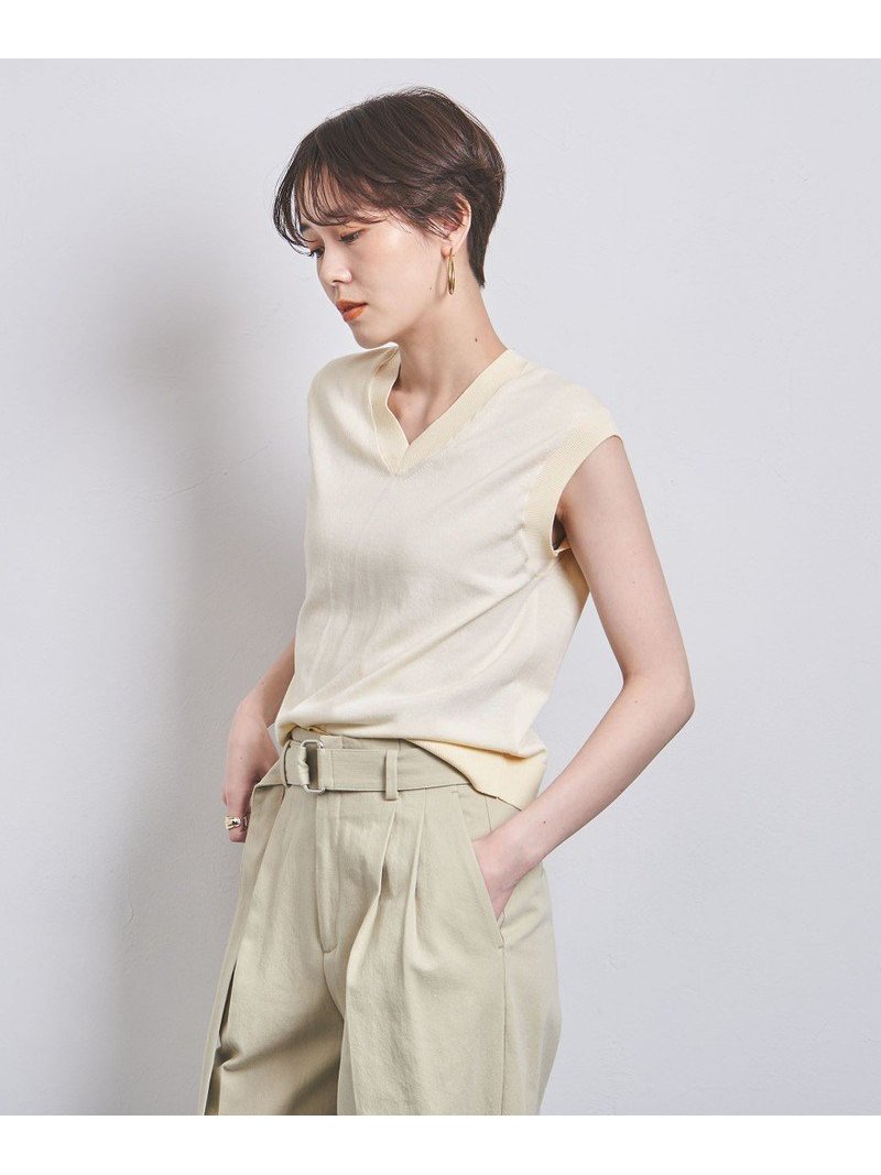 【楽天市場】【SALE/80%OFF】<UNITED ARROWS>C/P Vネック ショート ニット W UNITED ARROWS ...