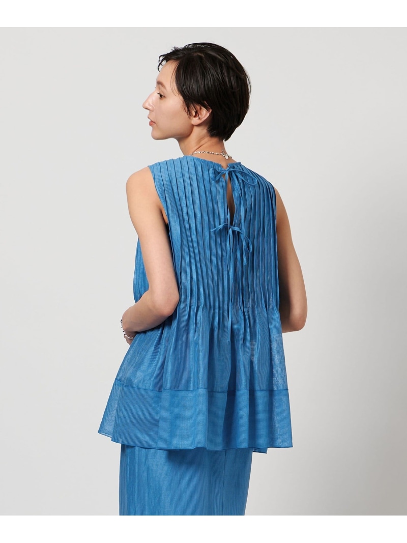 【SALE／50%OFF】AKIHA ラミー ノースリーブ ブラウス UNITED ARROWS ユナイテッドアローズ アウトレット トップス シャツ・ブラウス ブラック【RBA_E】【送料無料】[ Fashion]｜UNITED ARROWS LTD. OUTLET