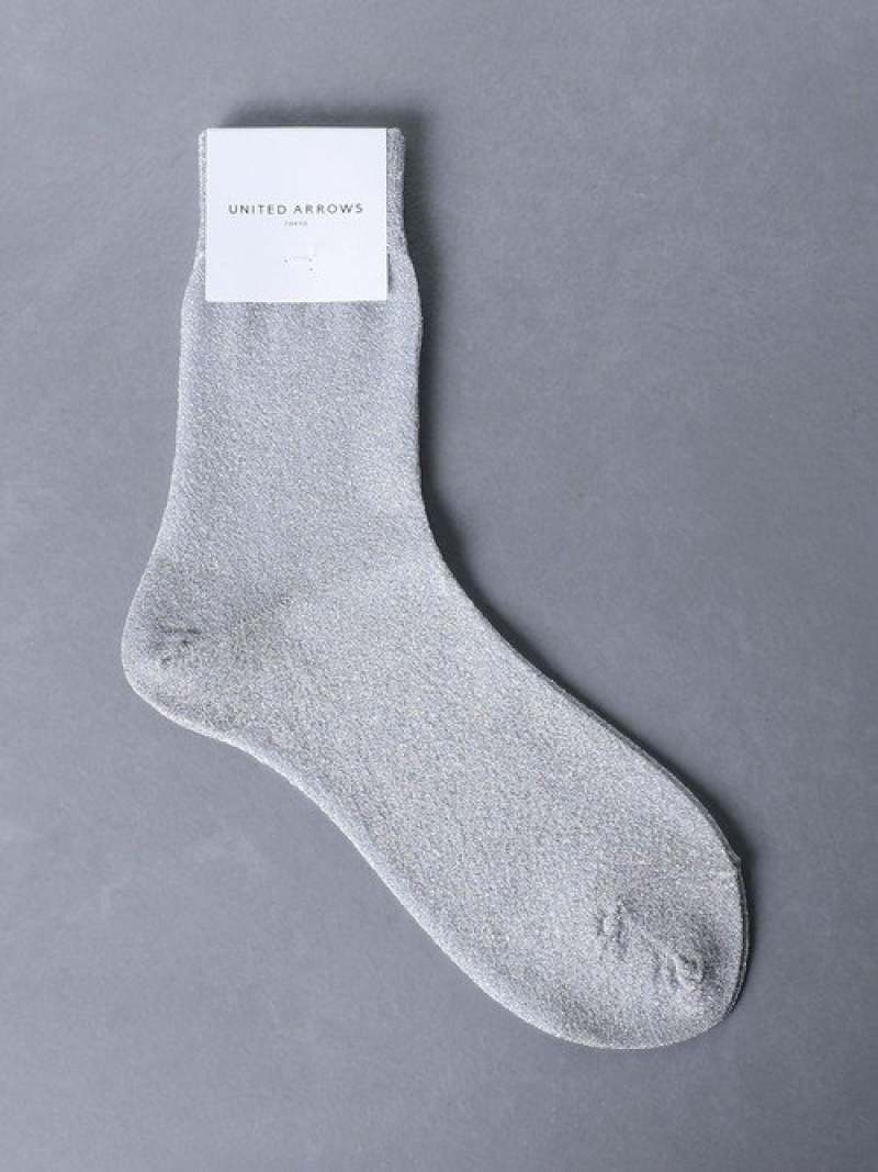 楽天市場 Rakuten Fashion Sale 40 Off Uwcs ラメソックス United Arrows ユナイテッドアローズ アウトレット ファッショングッズ ソックス 靴下 ベージュ シルバー ブラック ネイビー Rba E United Arrows Ltd Outlet