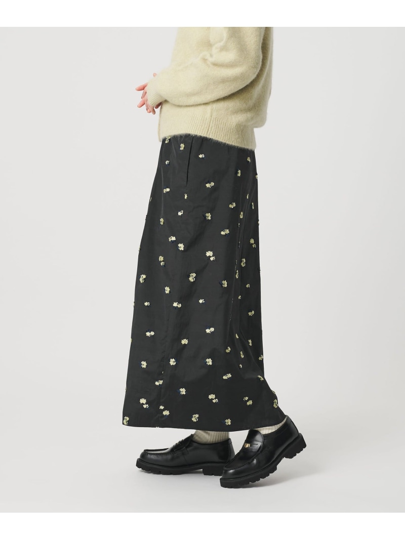 【SALE／30%OFF】フラワージャガード スコート ウォッシャブル BEAUTY\u0026YOUTH UNITED ARROWS ユナイテッドアローズ 逃げ道 スコート 余分の物のスコート 白いこと 黄色【RBA_E】【貨物輸送無料】[ Fashion]