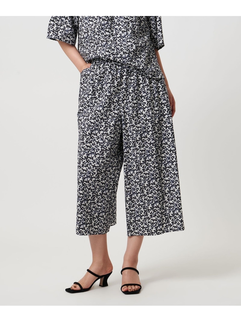 【SALE／30%OFF】グレインゴムキュロットパンツ - ウォッシャブル - UNITED ARROWS ユナイテッドアローズ アウトレット パンツ その他のパンツ ブラック【RBA_E】【送料無料】[ Fashion]