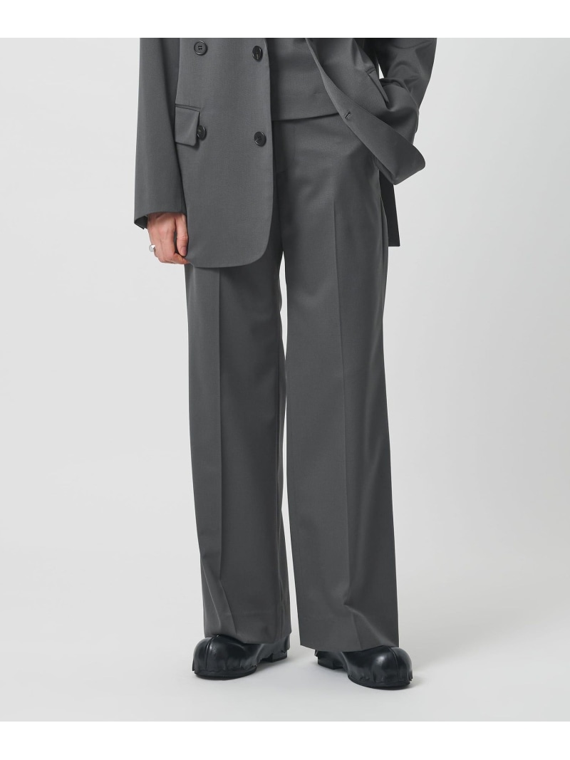 【SALE／40%OFF】＜H＞TWN ツイル フレアパンツ BEAUTY&YOUTH UNITED ARROWS ユナイテッドアローズ アウトレット パンツ その他のパンツ グレー【RBA_E】【送料無料】[ Fashion]｜UNITED ARROWS LTD. OUTLET
