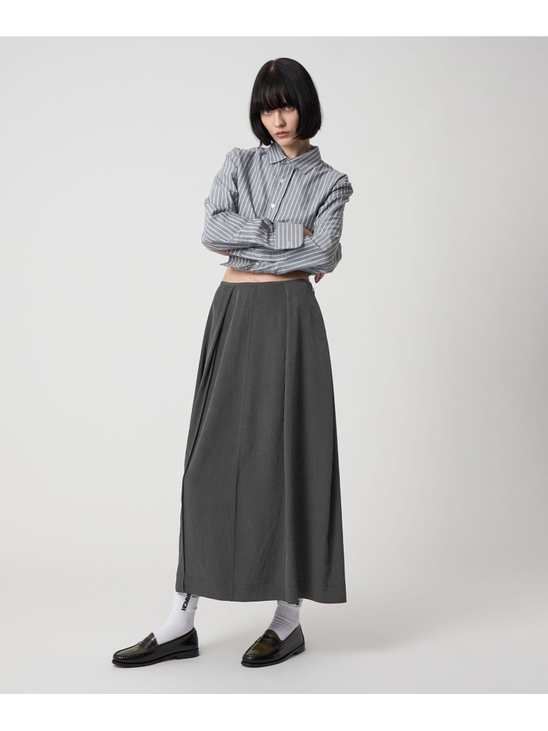 【SALE／50%OFF】＜H＞トリアセテートポリエステル バルーンスカート BEAUTY&YOUTH UNITED ARROWS ユナイテッドアローズ アウトレット スカート その他のスカート グレー ブラウン【RBA_E】【送料無料】[ Fashion]